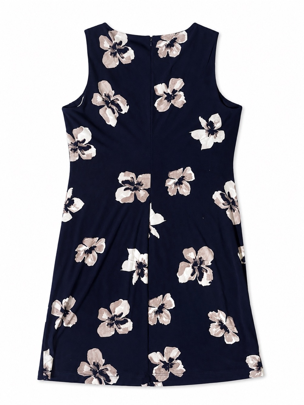 Tommy Hilfiger Size 10P Navy Floral Shift Dress - - Picture 3 of 6